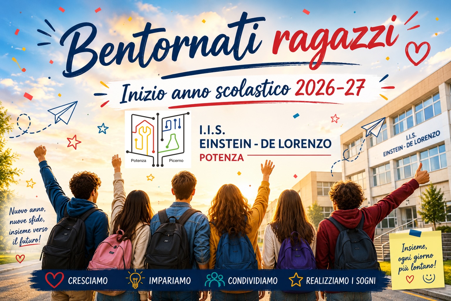 Inizio lezioni a.s. 2026/27.